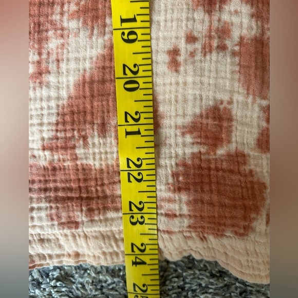 5/$25 Pure Jill 100% Cotton women’s tie dye patterned top size large - Picture 10 of 10